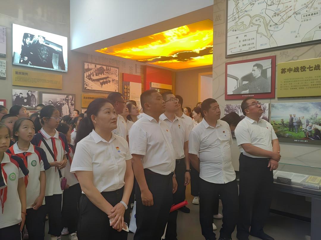 华龙水业：党支部开展“红色旧址悟初心  实干担当践政绩”红色教育活动
