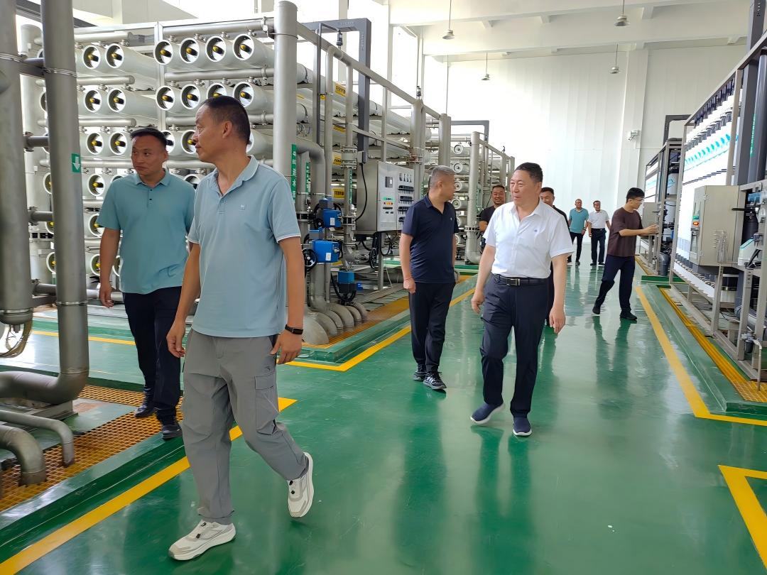 点对点沟通  面对面交流—禹城市润禹水务有限公司来华龙水业深入交流学习